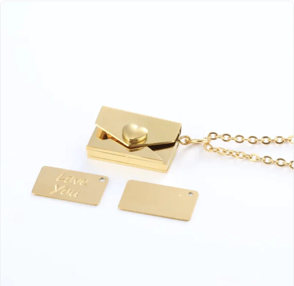 Envelope Necklace
