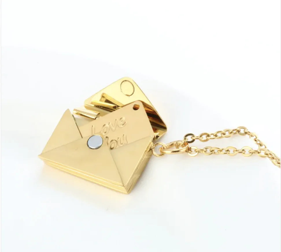 Envelope Necklace