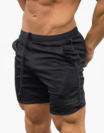 Men's Athletic Running Shorts - Moisture-Wicking & Breathable