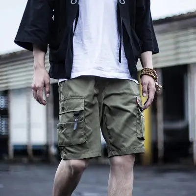 Multi-Pocket Casual Shorts for Everyday Wear