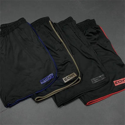 Men's Athletic Running Shorts - Moisture-Wicking & Breathable