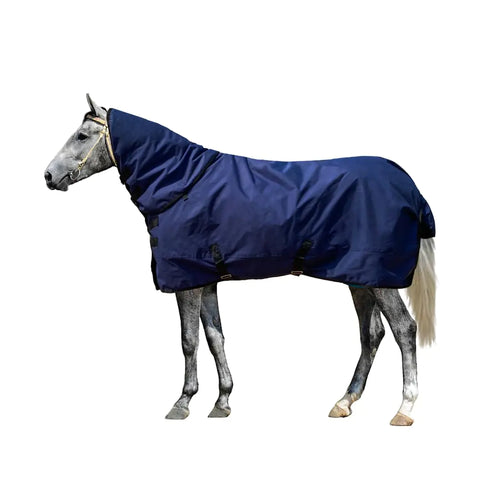 Horse Turnout Blanket with Neck Cover Leg Straps