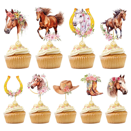 Horse Cupcake Toppers